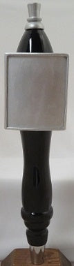 $10.99 Top 3 Seller Beer Tap Handle! Classic Black Pub w/Rectangle Shield 11.5" (Item #111299)